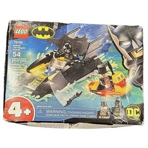 LEGO Super Heroes: Bat boat The Penguin Pursuit! (76158) DAMAGED BOX